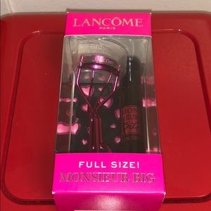 Lancôme eye curler and Mascara